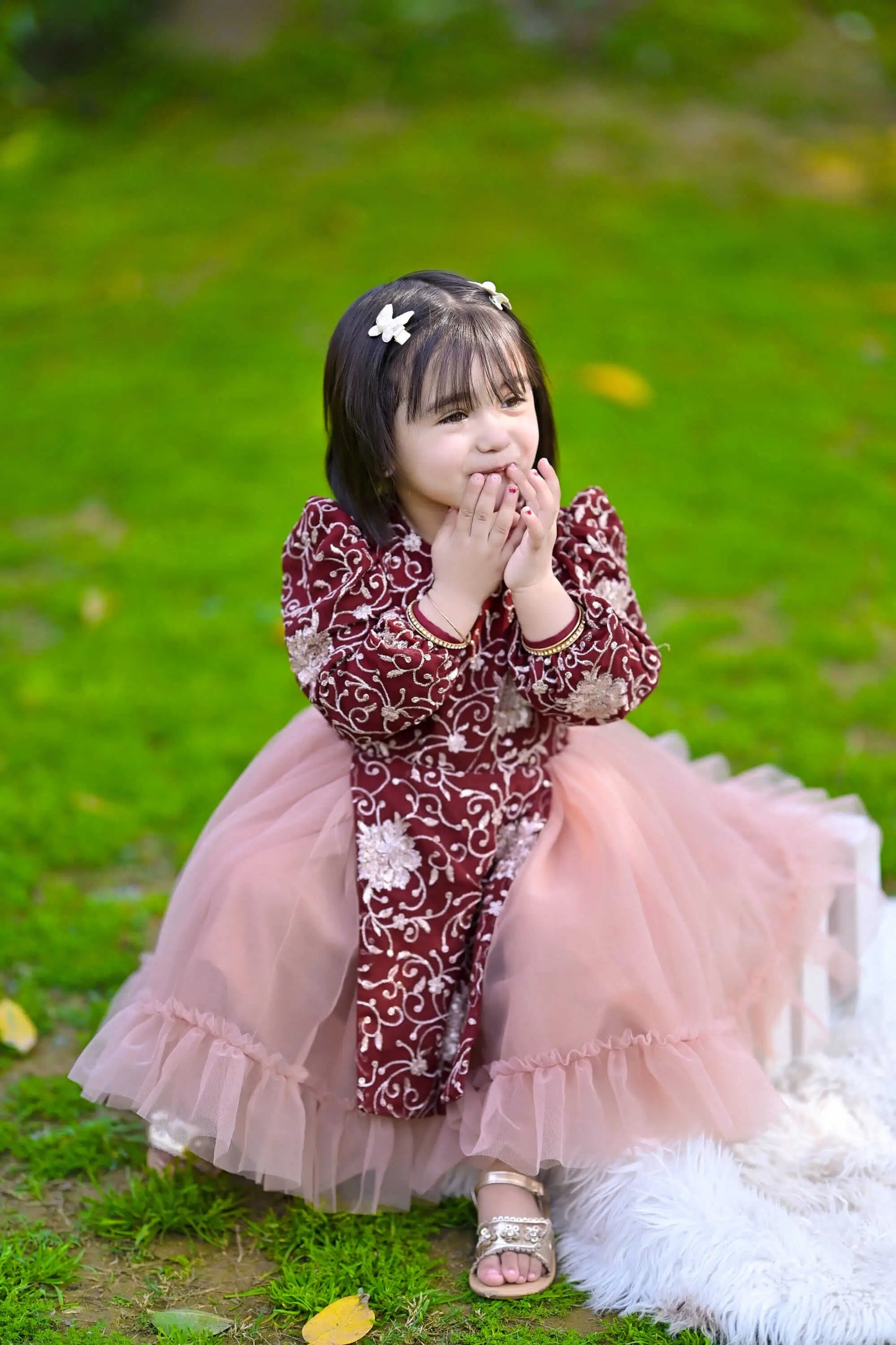 Rose Gold Frock | LIOR.PK