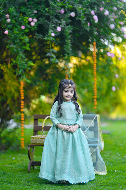 Sea Green Stitched Lehenga Choli – A Festive Must-Have!