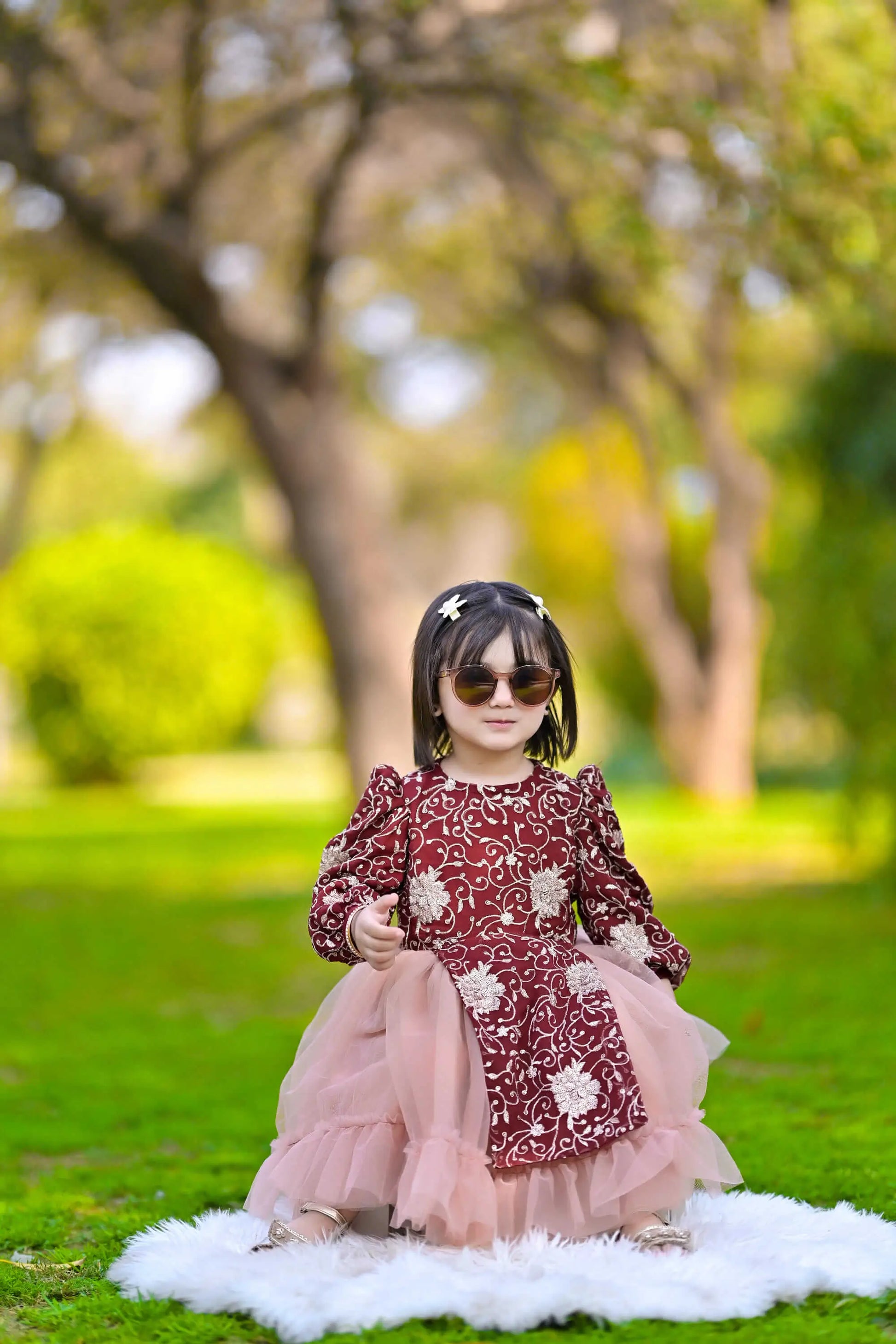 Rose Gold Frock | LIOR.PK