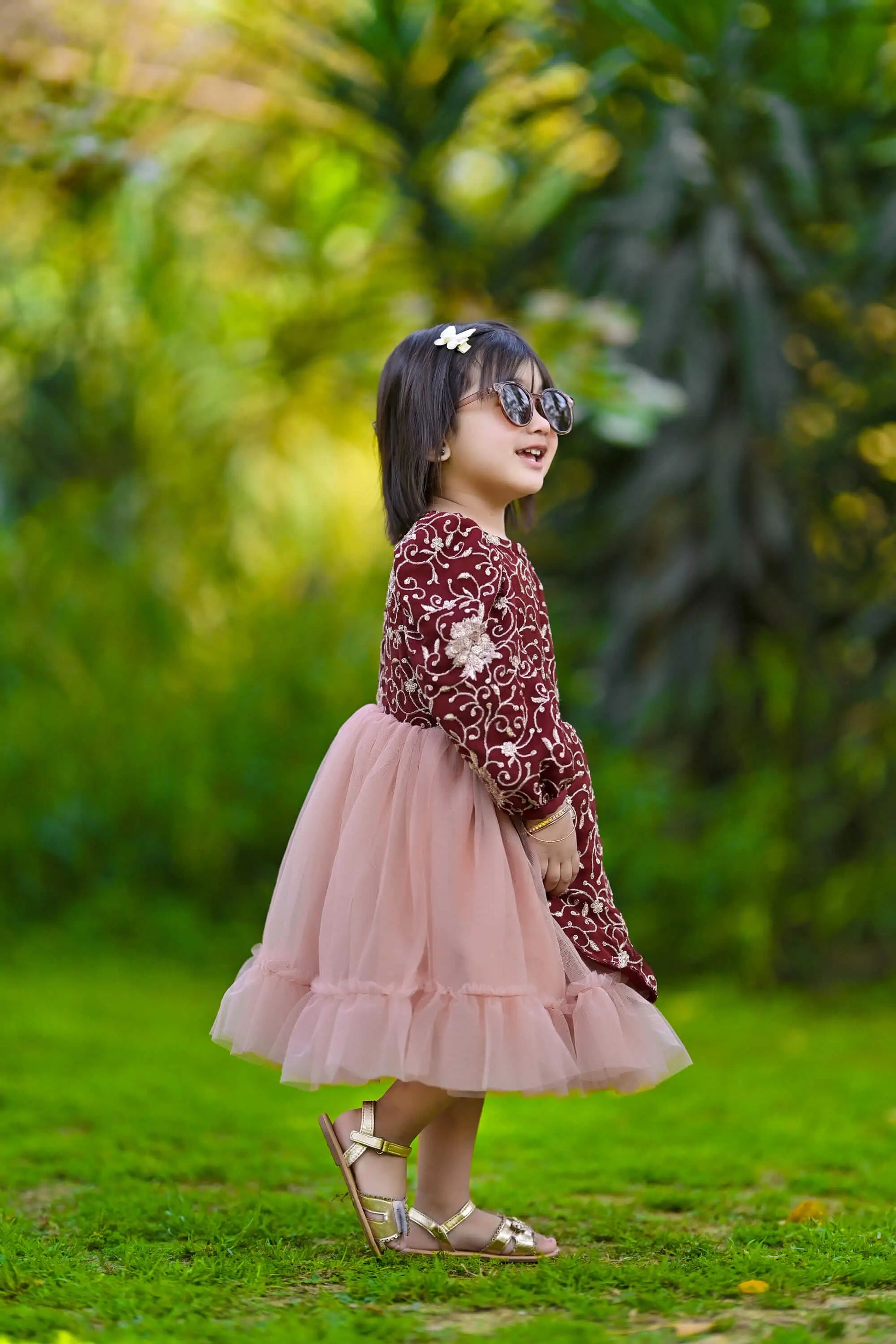 Rose Gold Frock | LIOR.PK