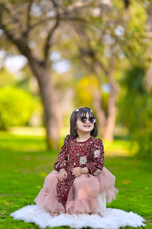 Rose Gold Frock | LIOR.PK