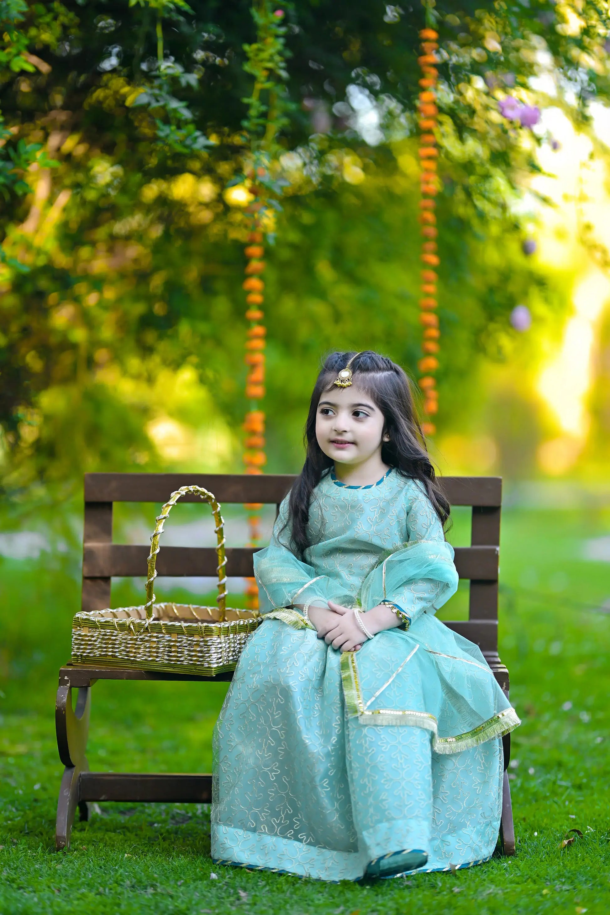 Sea Green Lehenga Choli | LIOR.PK