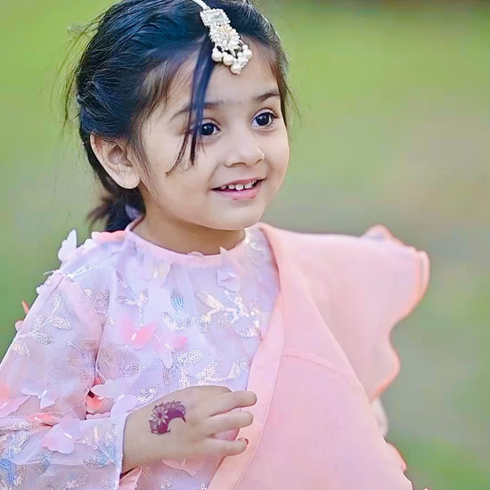 Pink Saree - Zimal