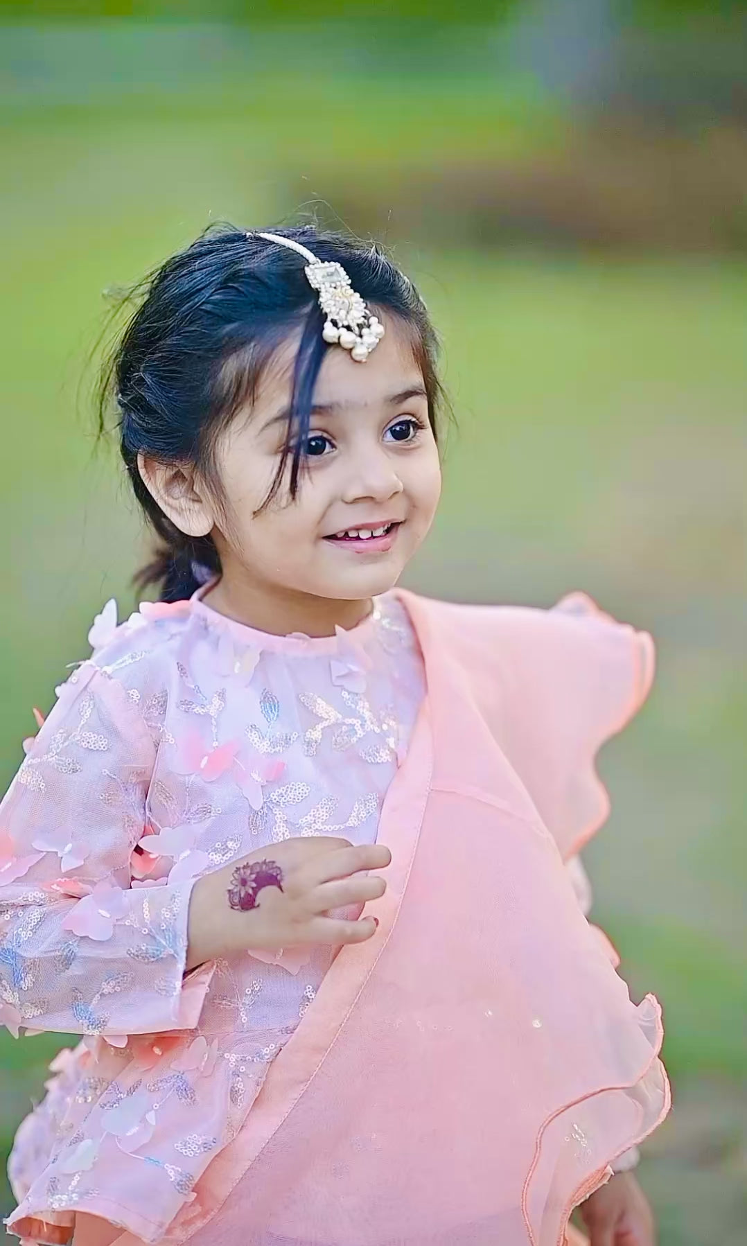 Pink Saree - Zimal